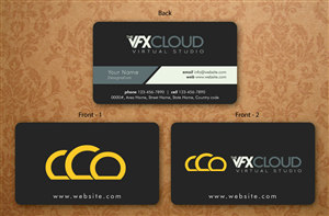 Business Card Design by Sbss for The VFX Cloud | Design: #1509232