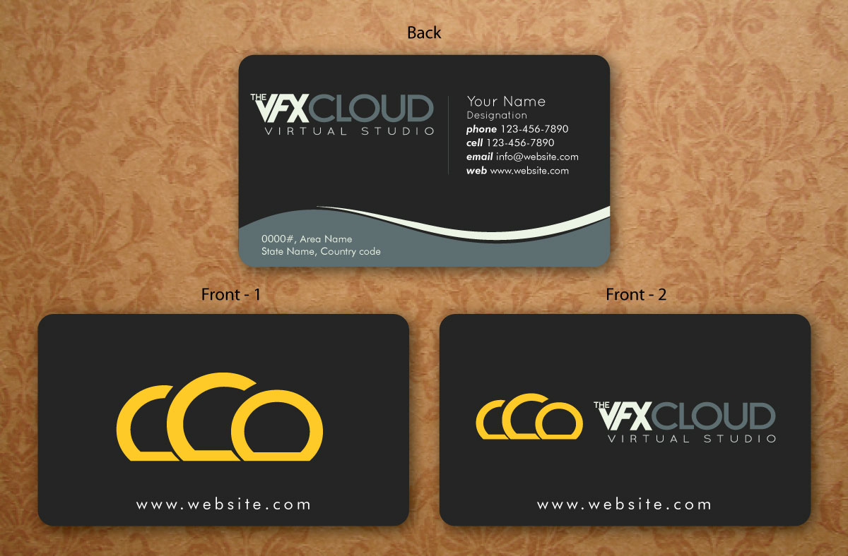 Business Card Design by Sbss for The VFX Cloud | Design #1509234