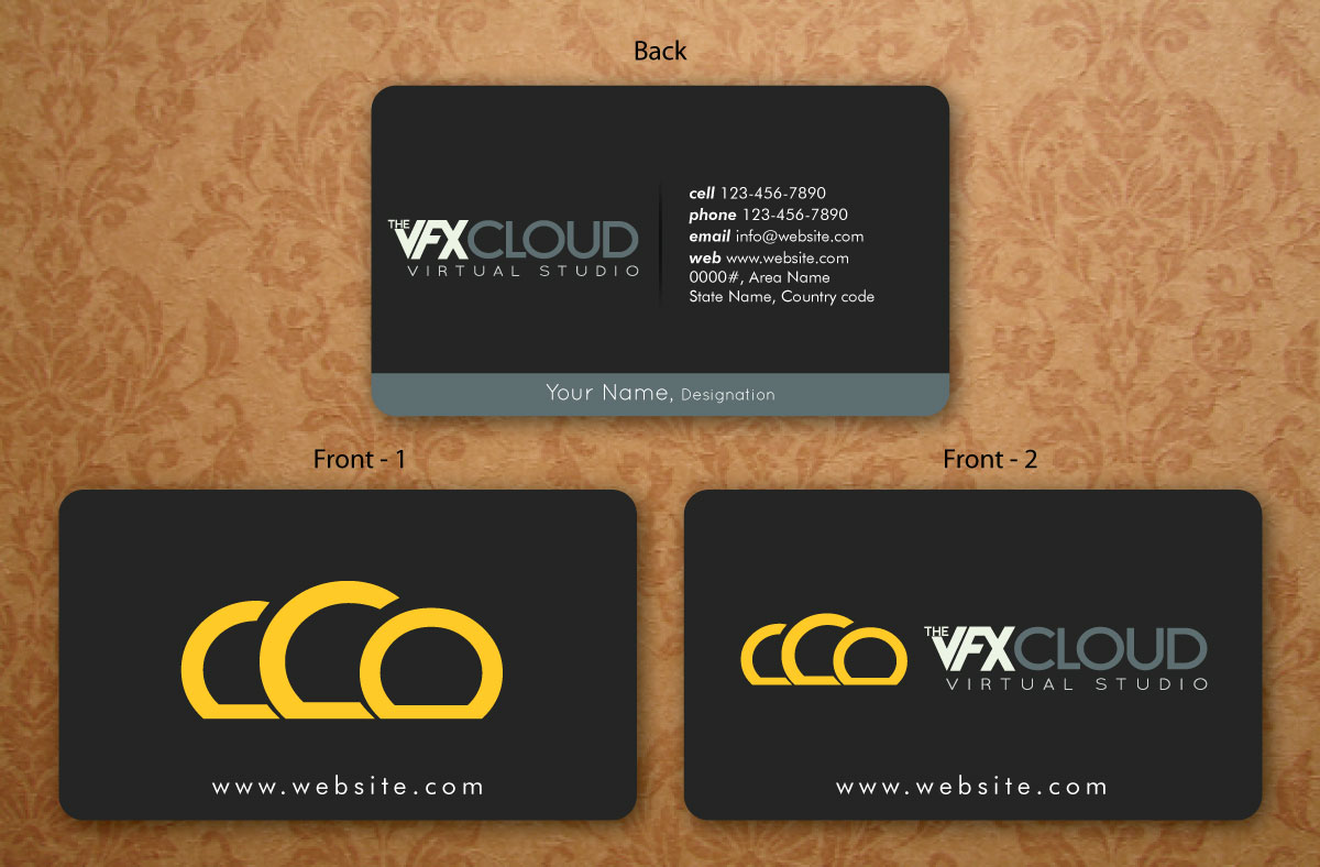 Business Card Design by Sbss for The VFX Cloud | Design #1509240