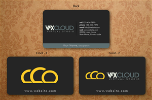 Business Card Design by Sbss for The VFX Cloud | Design: #1509240