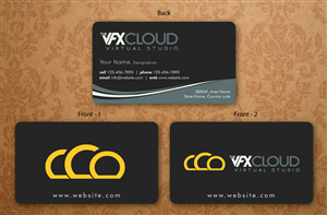 Business Card Design by Sbss for The VFX Cloud | Design: #1509241