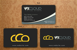 Business Card Design by Sbss for The VFX Cloud | Design: #1509243