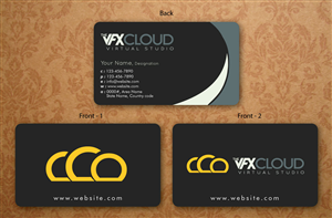 Business Card Design by Sbss for The VFX Cloud | Design: #1509244