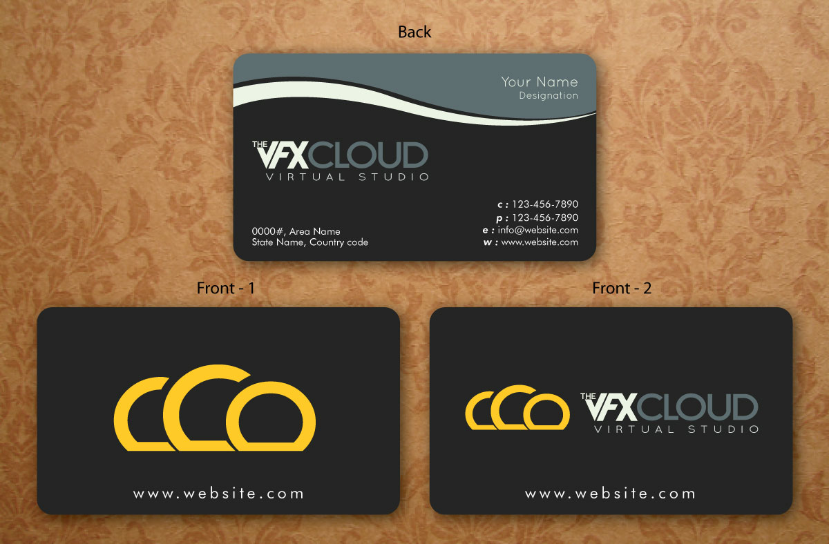 Business Card Design by Sbss for The VFX Cloud | Design #1509246