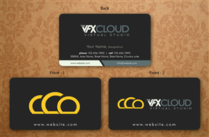 Business Card Design by Sbss for The VFX Cloud | Design: #1509247