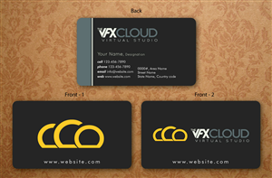 Business Card Design by Sbss for The VFX Cloud | Design: #1509248
