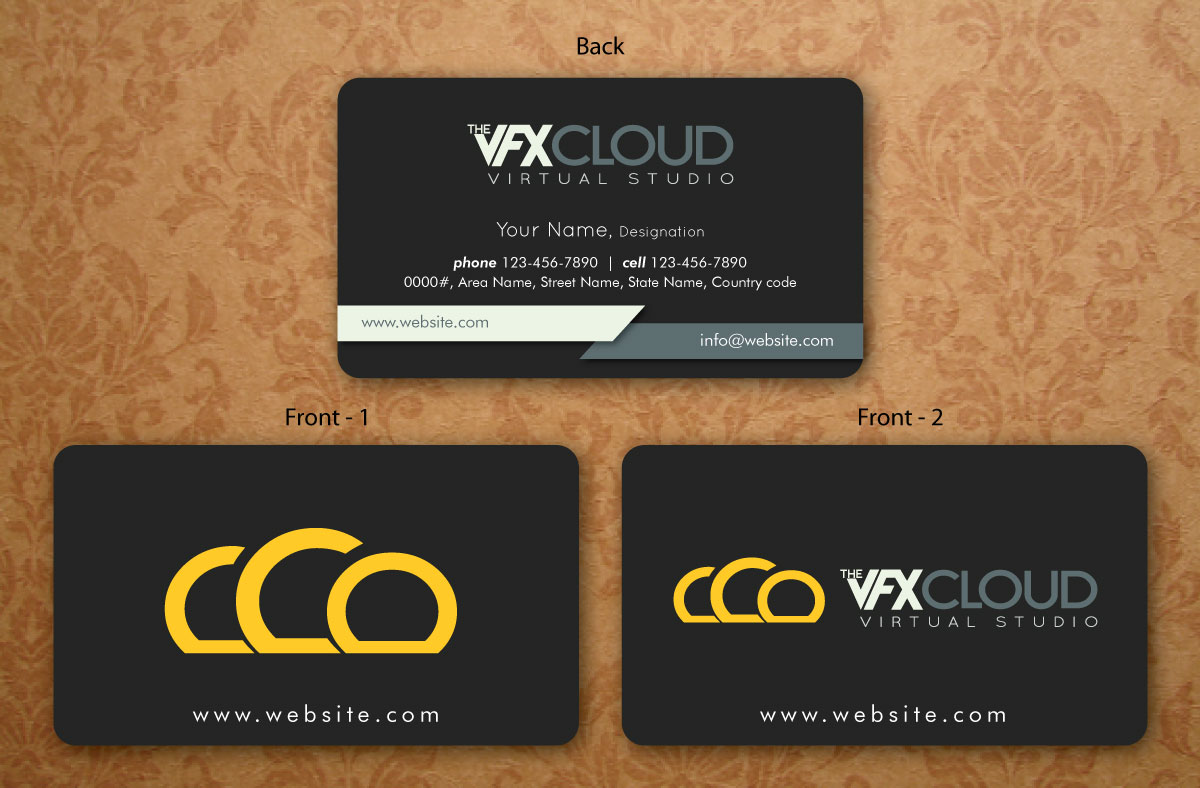 Business Card Design by Sbss for The VFX Cloud | Design #1509249