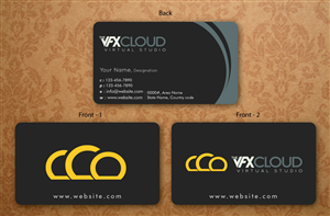 Business Card Design by Sbss for The VFX Cloud | Design: #1509250