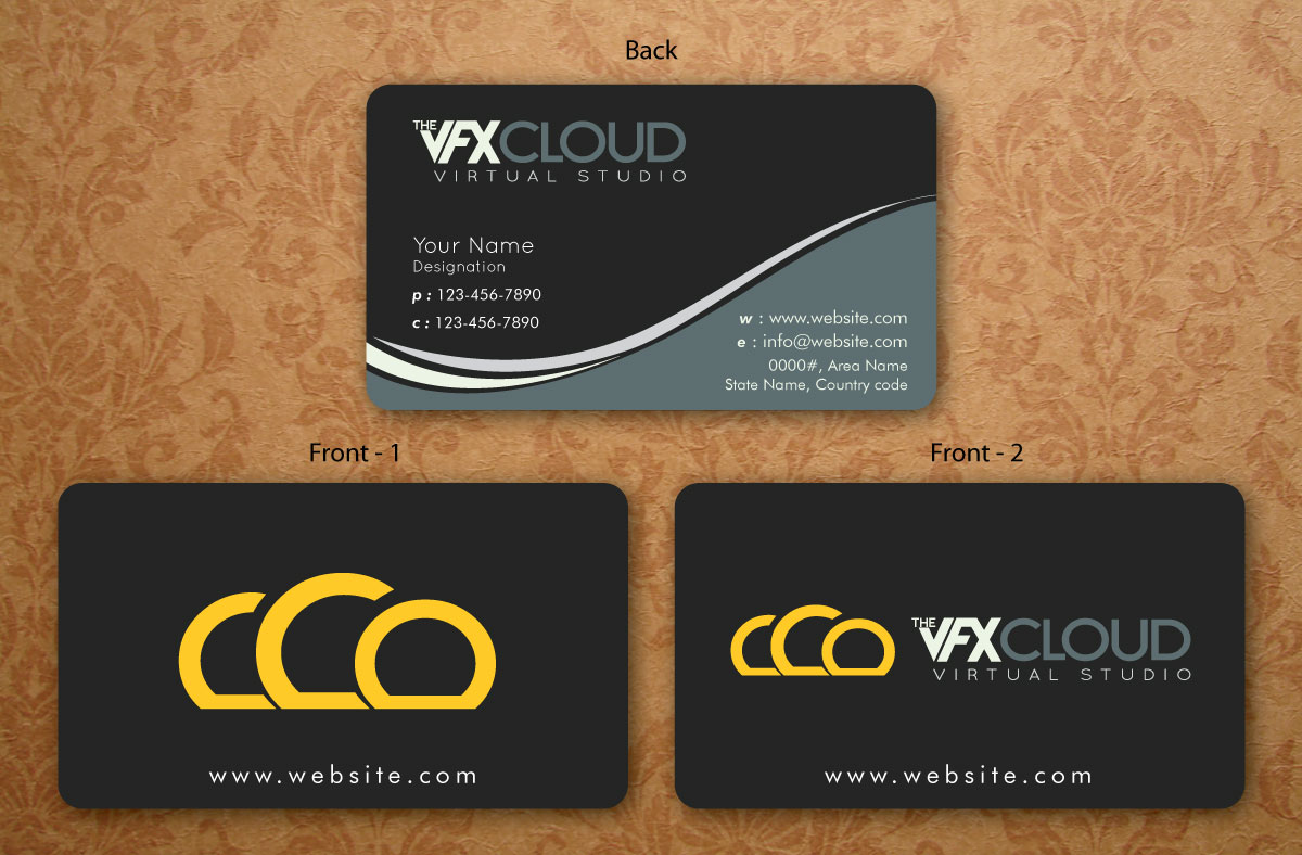 Business Card Design by Sbss for The VFX Cloud | Design #1509251