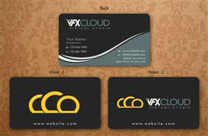 Business Card Design by Sbss for The VFX Cloud | Design: #1509251