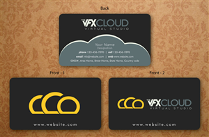 Business Card Design by Sbss for The VFX Cloud | Design: #1509252