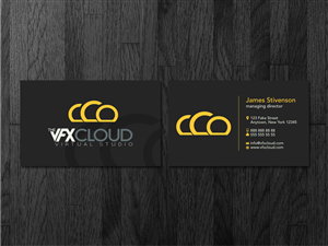 Business Card Design by Atvento Graphics for The VFX Cloud | Design: #1521256