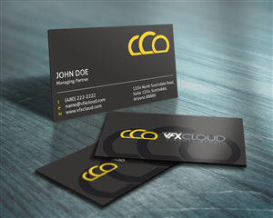 Business Card Design by HYPdesign for The VFX Cloud | Design: #1502427