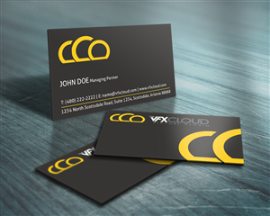 Business Card Design by HYPdesign for The VFX Cloud | Design: #1502430