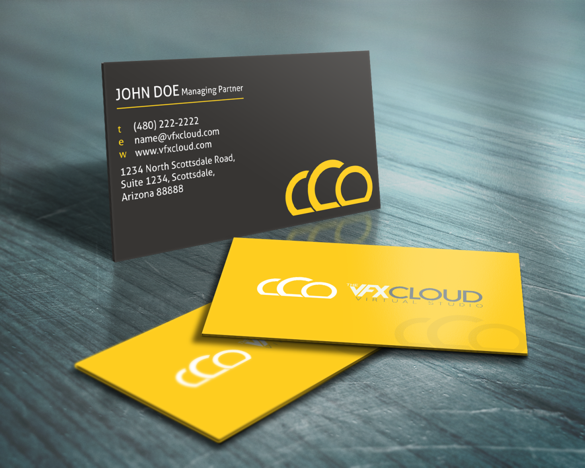 Design de Carte de Visite par HYPdesign pour The VFX Cloud | Design #1502432