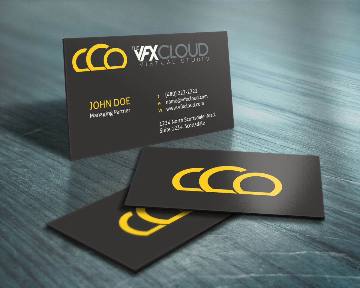 Business Card Design by HYPdesign for The VFX Cloud | Design #1528174