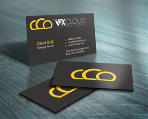 Business Card Design by HYPdesign for The VFX Cloud | Design: #1528174
