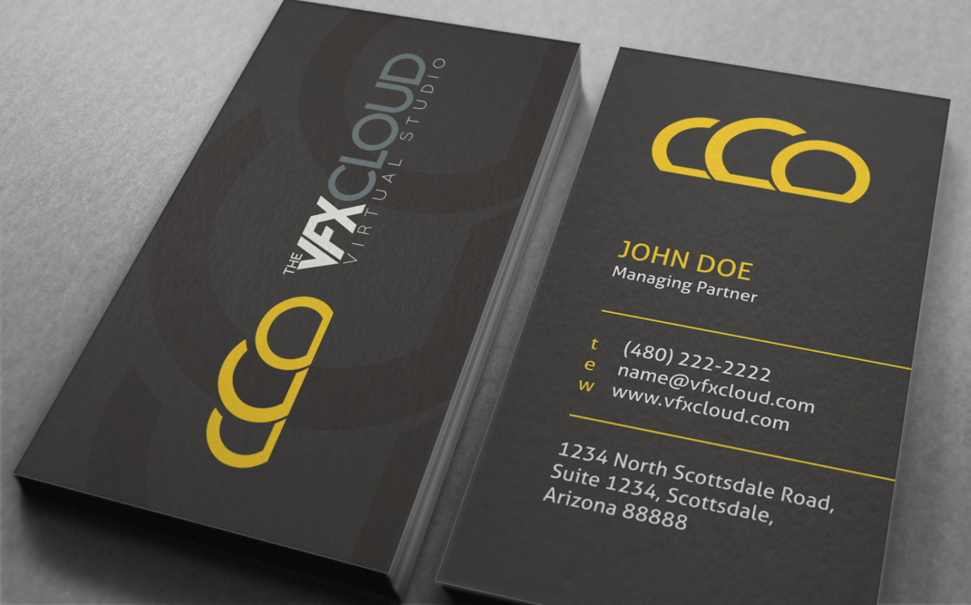 Business Card Design by HYPdesign for The VFX Cloud | Design #1532530