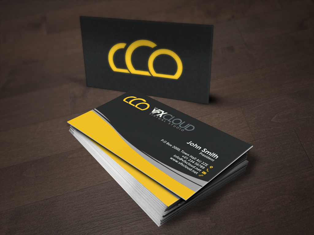 Design de Carte de Visite par Sarah Mathews pour The VFX Cloud | Design #1506370