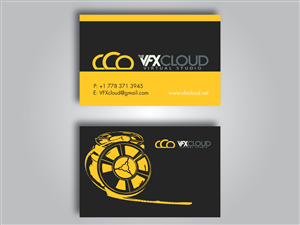 Business Card Design by Milena for The VFX Cloud | Design: #1501528
