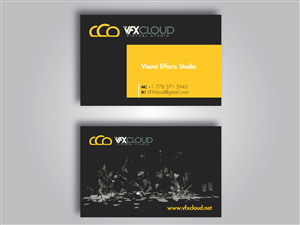 Business Card Design by Milena for The VFX Cloud | Design #1501529