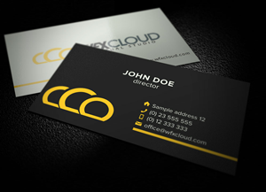 Business Card Design by anjas for The VFX Cloud | Design #1539685