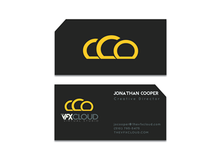 Business Card Design by CR8TIVE CODE for The VFX Cloud | Design: #1504120