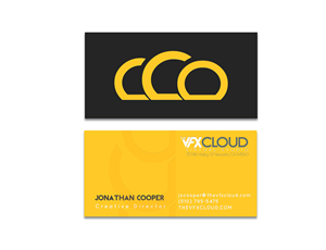Business Card Design by CR8TIVE CODE for The VFX Cloud | Design: #1505560