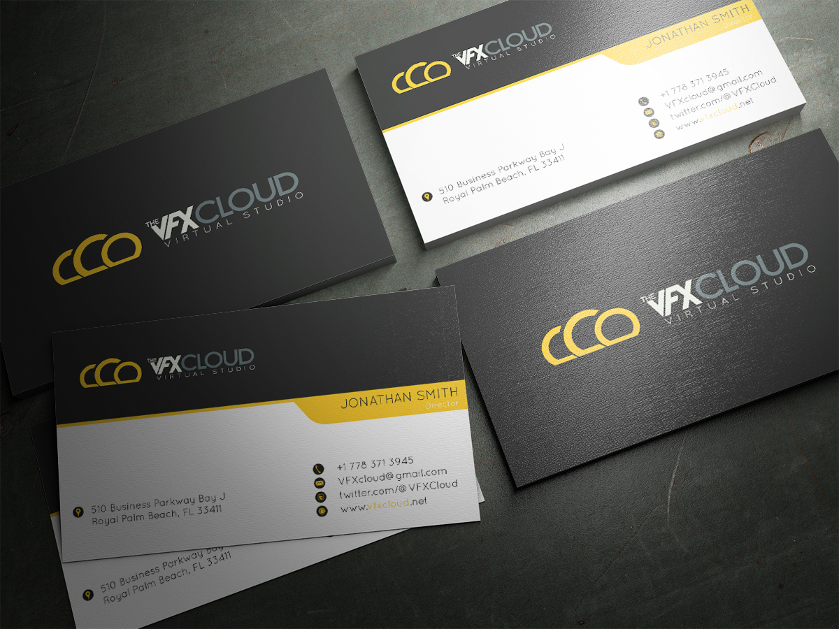 Visitenkarten-Design von suzirashid für The VFX Cloud | Design #1513249