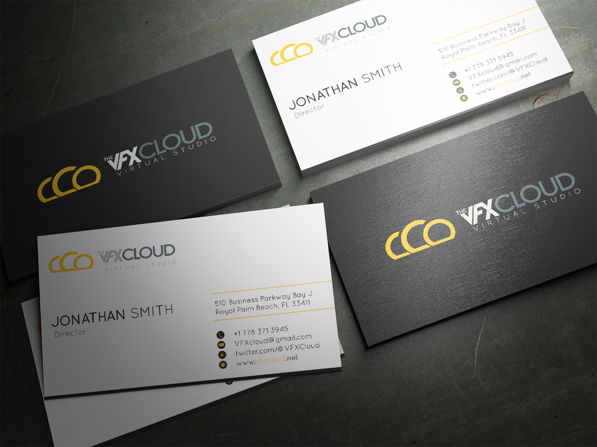Business Card Design by suzirashid for The VFX Cloud | Design #1513293