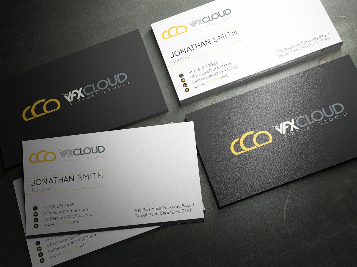 Business Card Design by suzirashid for The VFX Cloud | Design #1513311