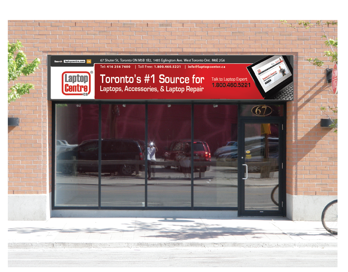 Signage Design by aneela for Laptop Centre | Design #279739