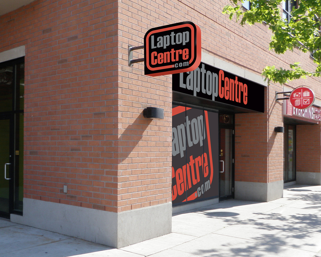 Signage Design by colin welden for Laptop Centre | Design #282772