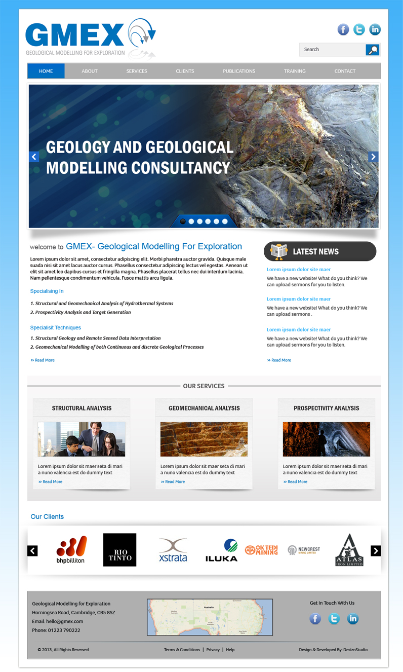 Web Design by Expert Designer for this project | Design #1600506