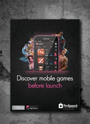 Mobile Game pre-registration app needs banner poster + flyer design | Werbe-Design von Manke Creative