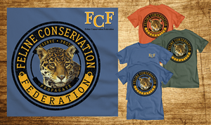 Feline Conservation Federation Fundraiser Promotional T-Shirts | T-shirt Design by CoffeeBreak88