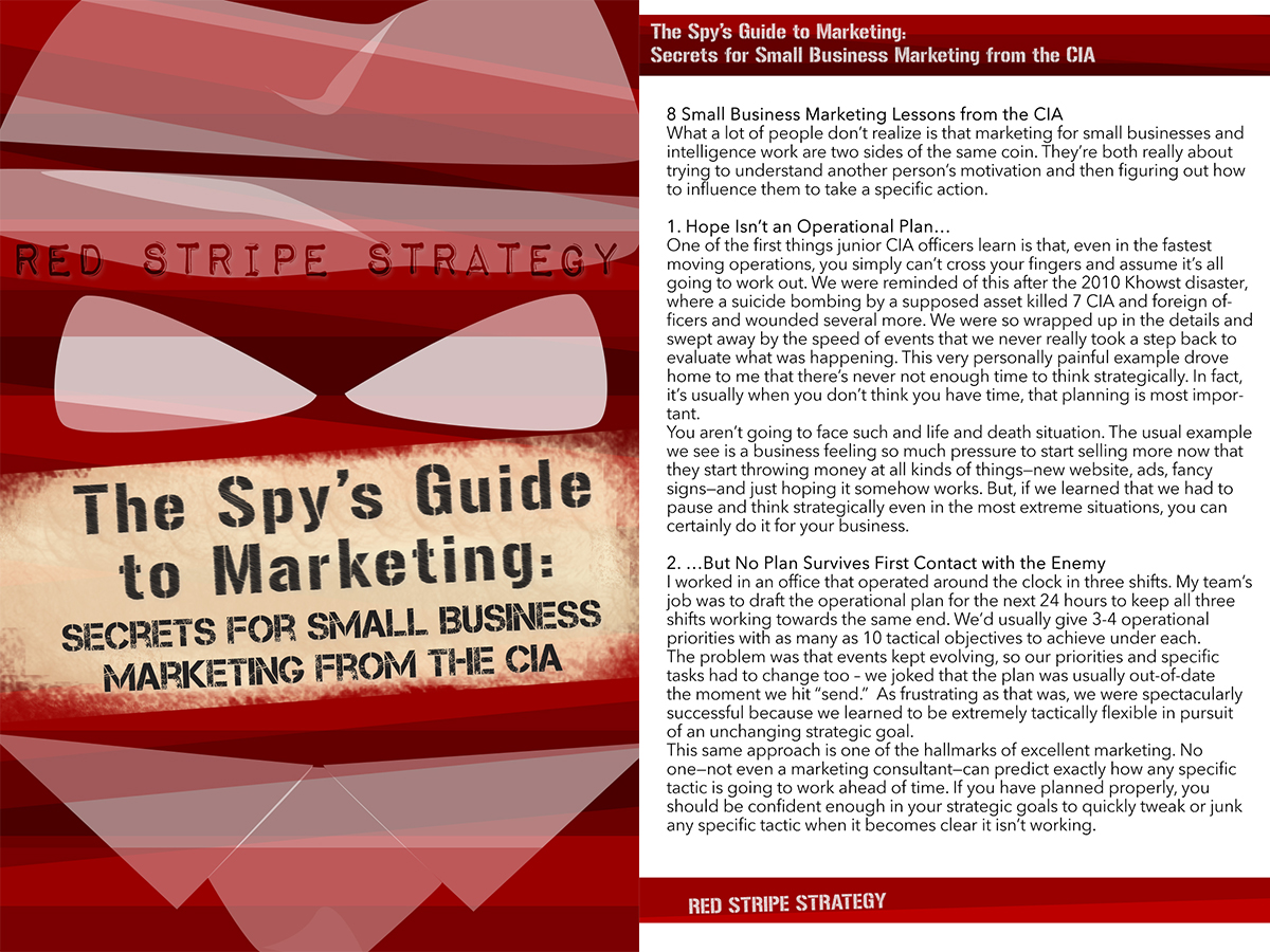 Brochure Design by SamMcado for Red Stripe Strategy | Design #5455407