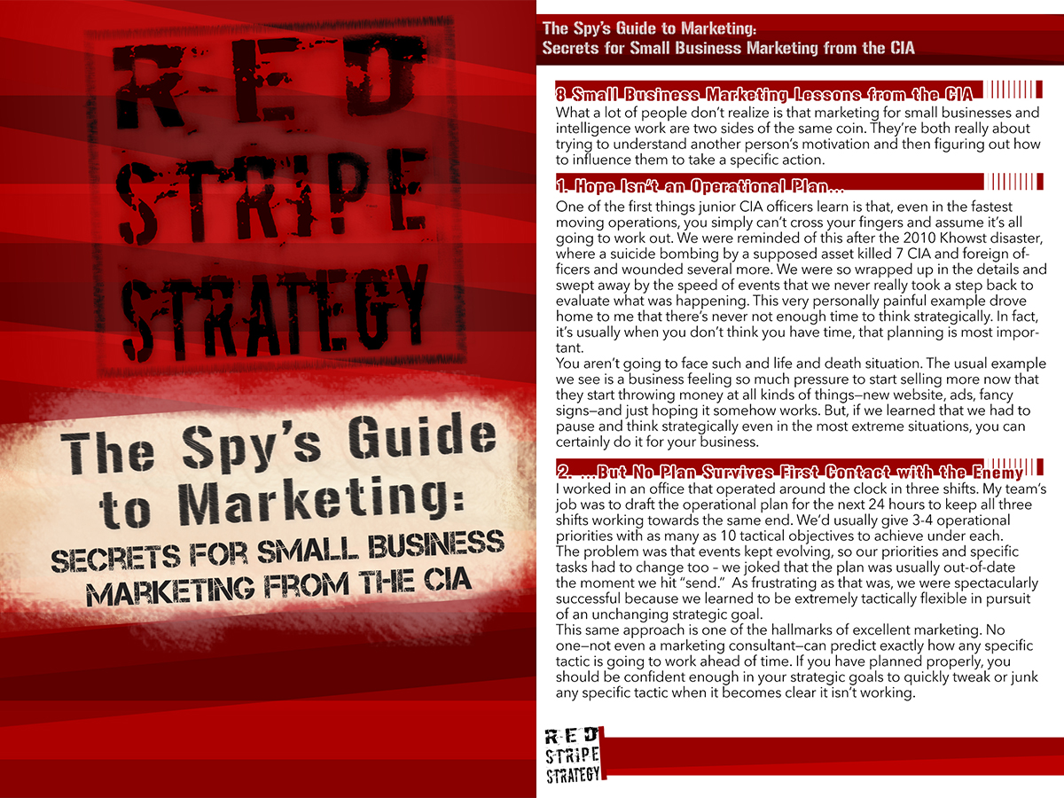 Brochure Design by SamMcado for Red Stripe Strategy | Design #5462816