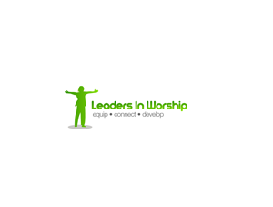 Leaders In Worship   equip•connect•develop | Logo Design by voltgain