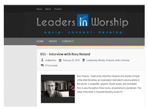 Logo Design by create for Leaders In Worship | Design: #1501614