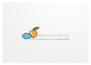 Healthy Nutritious a holistic approach to food and well being | Logo Design by Sonya