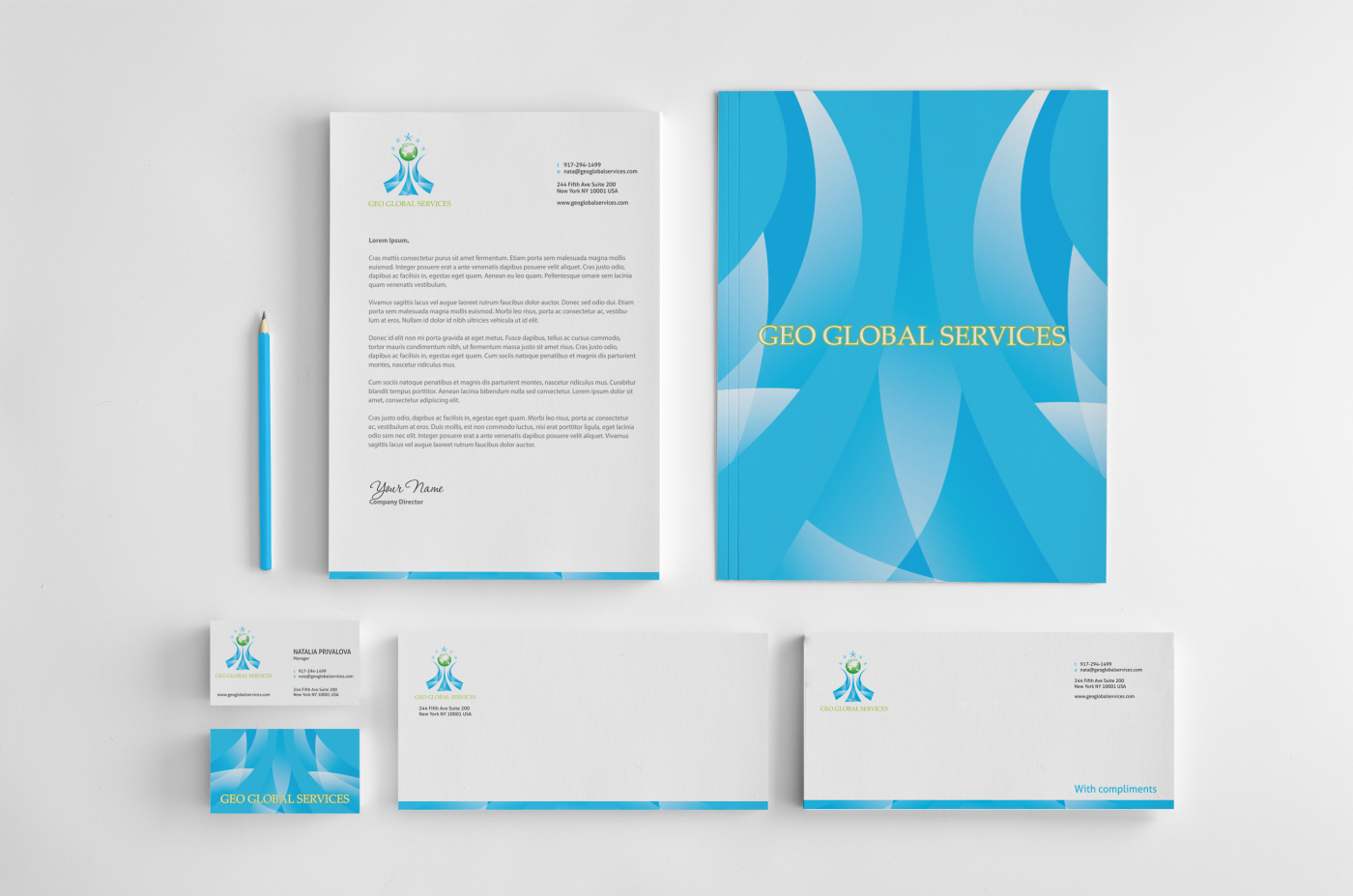 Diseño de Papelería por HYPdesign para Geo & Co. Limited | Diseño: #1536360