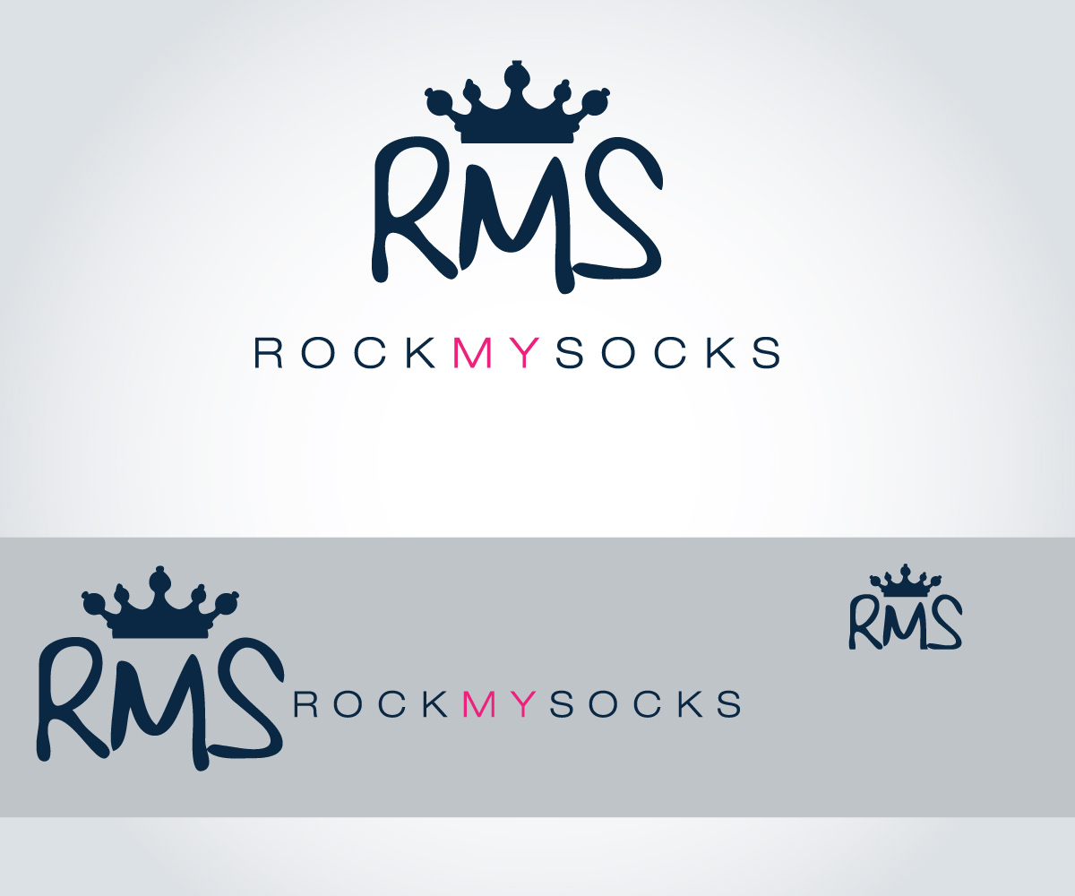 Logo Design by AD-X for Rock My Socks | Design #1526062