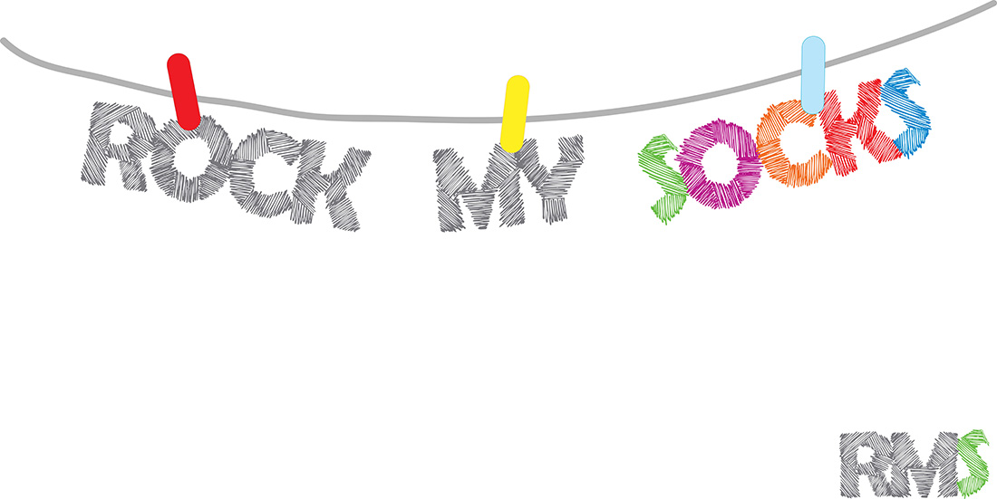 Logo Design by Silrolo Spain for Rock My Socks | Design #1502545
