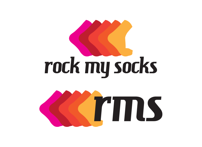 Logo Design by stevehuntriss for Rock My Socks | Design #1531808