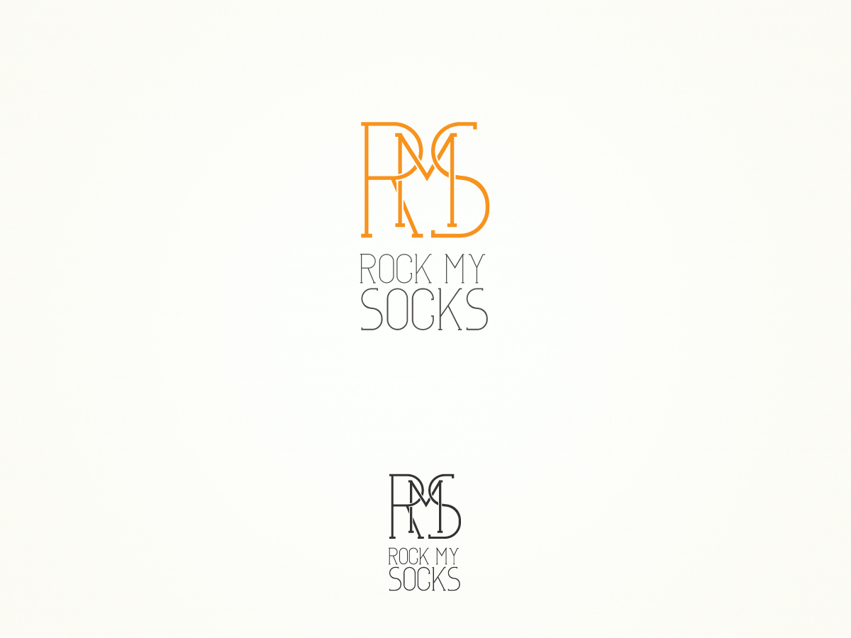 Logo Design by olvanita for Rock My Socks | Design #1514494
