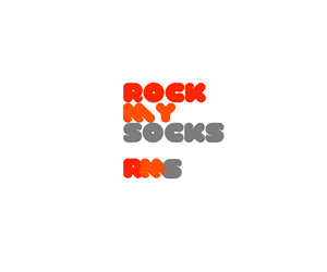 Logo Design by rain for Rock My Socks | Design: #1502146