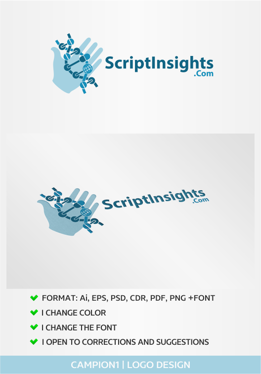 Logo Design by artsterdam for ScriptInsights.com | Design #5439887