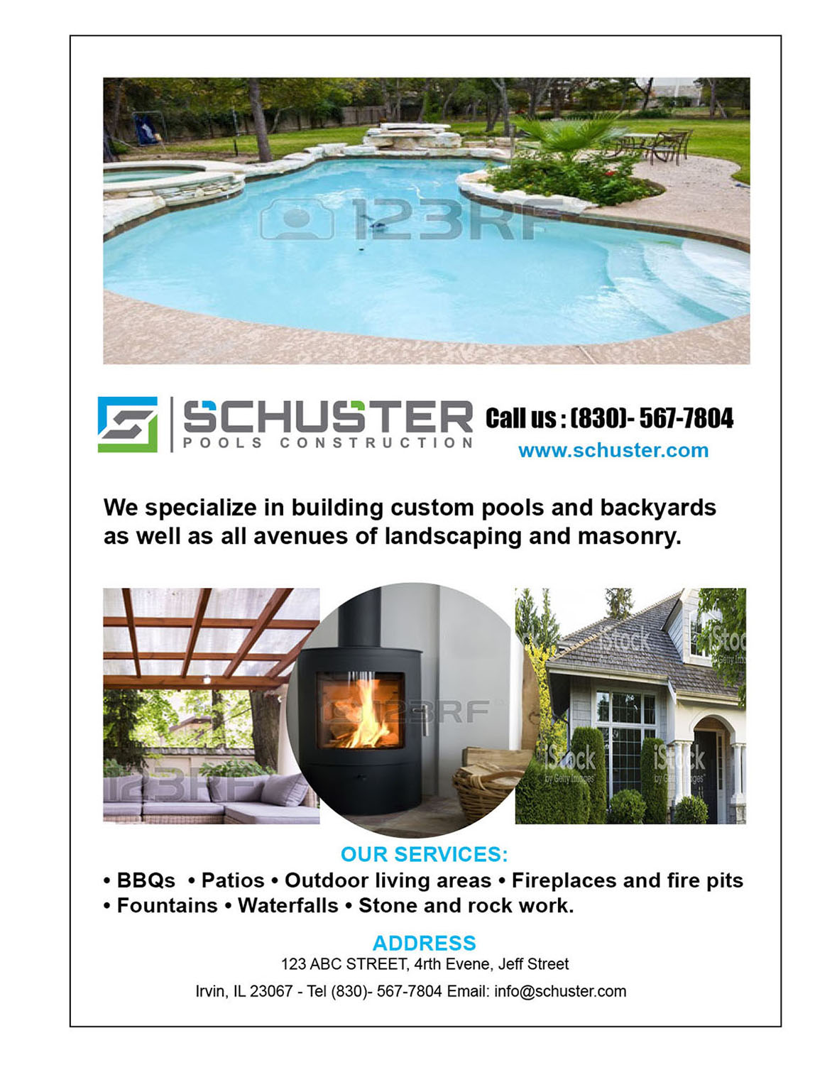 Design Publicitaire par Aleksic pour Schuster Construction | Design #13453708