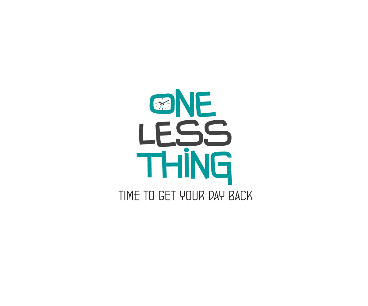 Logo Design by romeo for One Less Thing | Design #1519786